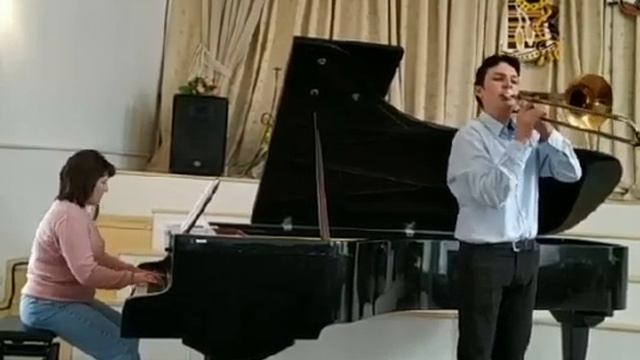 Вехник Олексій концертмейстер Усенко Анастасія Віталіївна А.П'яццола "Танго" смотреть онлайн