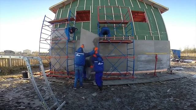 4 Тепло ветрозащита Изоплат ISOPLAAT утепление каркасного дома смотреть онлайн