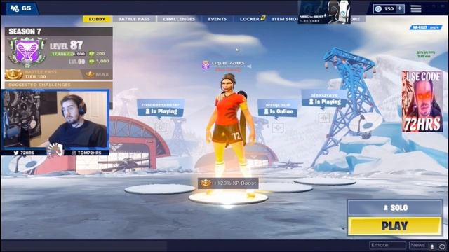 STREAMERS REACT TO *NEW* MAVEN SKIN & PAPER PLANE GLIDER! (EPIC) - FORTNITE FUNNY MOMENTS смотреть онлайн
