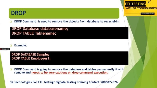 Mastering SQL Data Manipulation: Exploring ALTER, DROP, TRUNCATE, and RENAME Commands смотреть онлайн