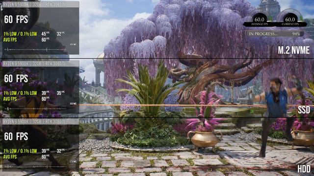 Mortal Kombat 1 M.2 NVME vs. SSD vs. HDD смотреть онлайн