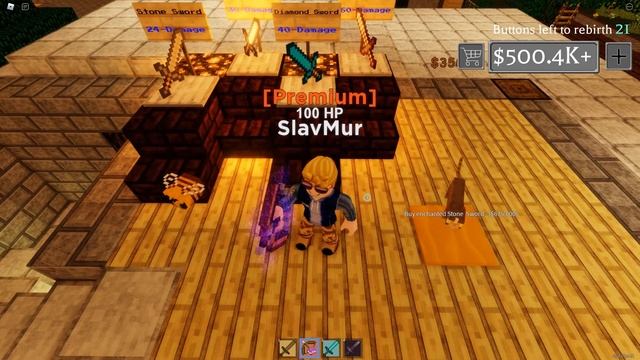 Minecraft Tycoon. Строим дом из блоков Майнкрафта в Роблокс смотреть онлайн