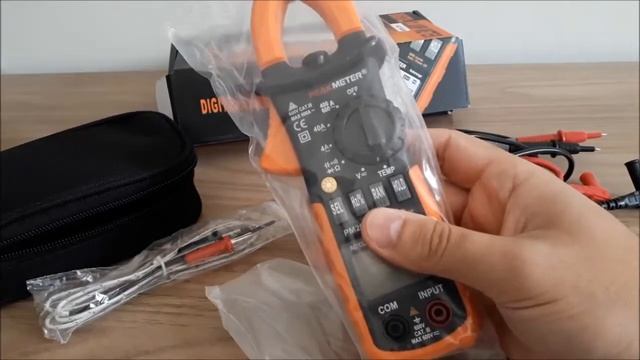 Alicate Amperímetro PEAKMETER 2008B - Review смотреть онлайн