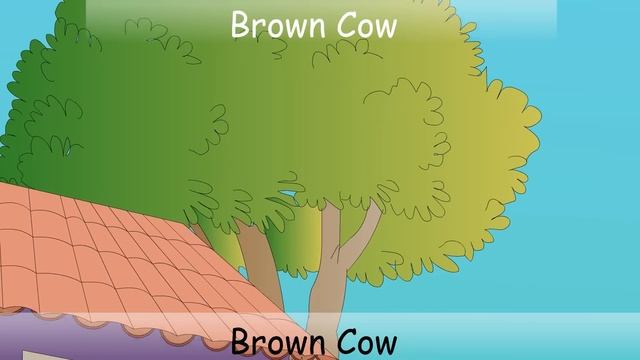 Brown Cow | Animated Nursery Rhyme in English смотреть онлайн