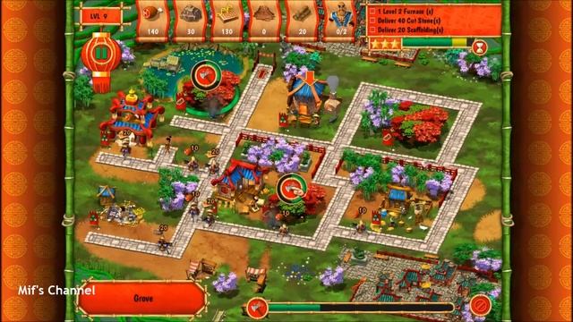 Monument Builders Great Wall of China Level 9 смотреть онлайн
