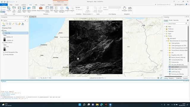 #12-Python pour les SIG (Arcpy) : Analyse des rasters (Extent, Slope, Aspect, Hillshade, Contours) смотреть онлайн