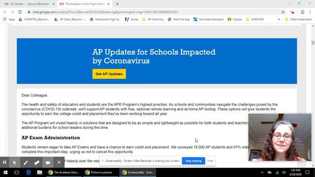 AP Test Updates: Mar 20, 2020 1:47 PM смотреть онлайн