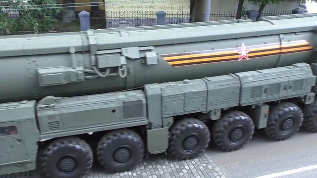 Москва. Проезд военной техники после Парада Победы  2020!