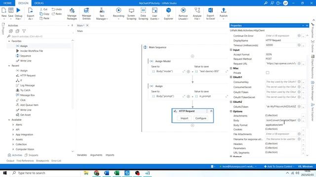 ChatGPT and UiPath Automation Project - Part 1: API Integration смотреть онлайн