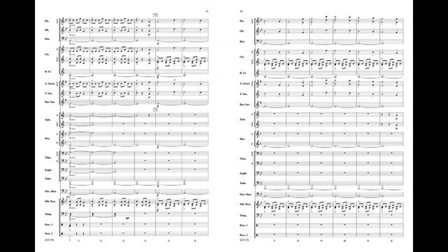 Christmas Eve/Sarajevo 12/24, Arr. Bob Phillips And George Megaw - Score & Sound
