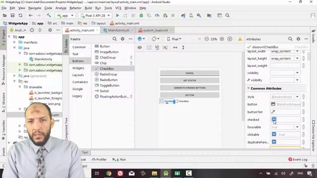 40 Android Kotlin WidgetsApp Checkbox Layout смотреть онлайн