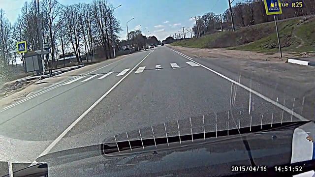 Опасный обгон по обочине. Смоленск.Серебрянка. смотреть онлайн