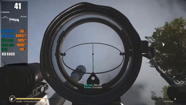 Call of Duty: WWII / HD 6850 / i3 9100f / 1080p Normal смотреть онлайн