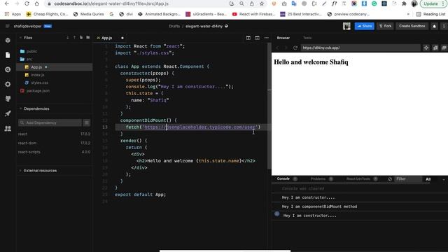 21. React Life Cycle Methods with coding examples. смотреть онлайн