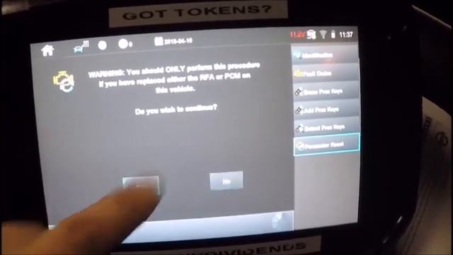 2011 Ford Fiesta parameter reset via Smart Pro смотреть онлайн