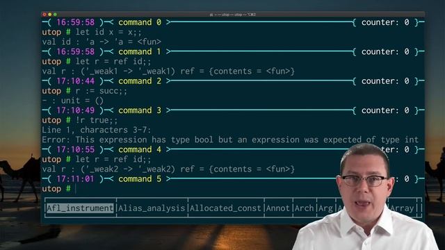 The Value Restriction | OCaml Programming | Chapter 9 Video 49 смотреть онлайн
