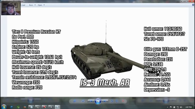 LEAKED! - 9.9 IS-3 Mech. AR Stats || World of Tanks смотреть онлайн