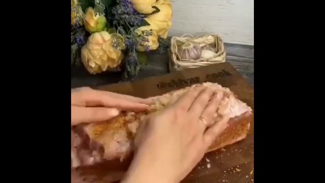 Грудинка в духовке 😊👍 смотреть онлайн