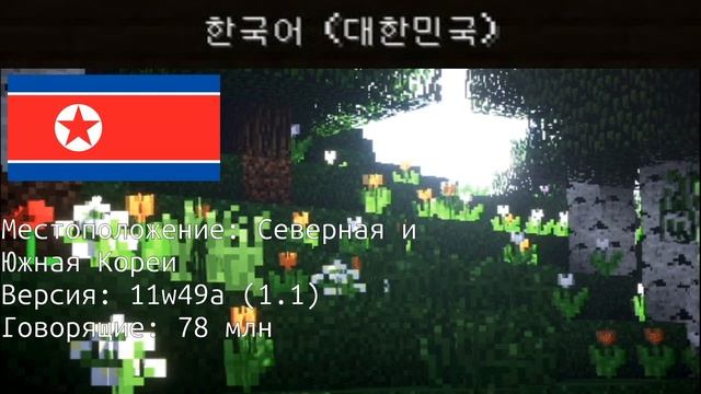 Языки майнкрафта и краткая информация о них смотреть онлайн