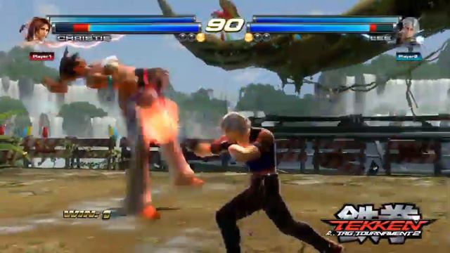 Tekken Tag Tournament 2 U Gameplay On Ps3 (eddy / Christie) Vs (lee / Jack 6) Gamespot_au