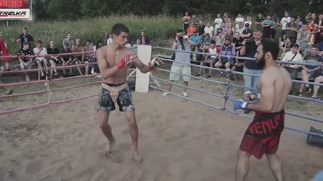 Боец ММА против Пьяного бойца