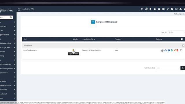 How to login into WordPress through cPanel | How to Login into WordPress via Cpanel - Web Owner смотреть онлайн