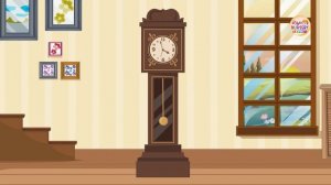 Hickory Dickory Dock • Nursery Rhymes For Kids • Animated Cartoon for Kids | Riya Nursery Rhymes