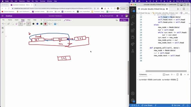 Circular Doubly Linked List | DSA for beginners in Tamil | Mastering Data Structures and Algorithms смотреть онлайн