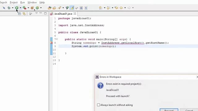 Java Dicas #1 - Coletando nome do usuário e IP do computador смотреть онлайн