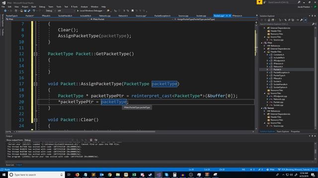 C++ Blocking Sockets Networking [Winsock] Tutorial 16: Packet Types смотреть онлайн