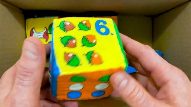 Учим цифры с кубиками | Учимся считать | Обучающие игрушки для малышей смотреть онлайн