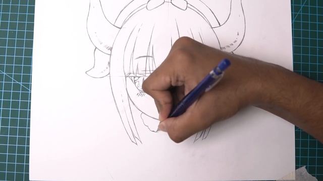 How TO Draw A Dragon LoLi - kanna kobayashi | Easy Drawing Tutorial смотреть онлайн