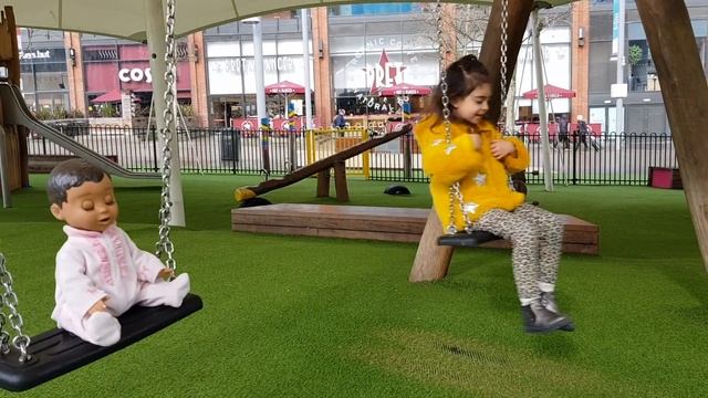 Fun Playground for Kids - Slide and Swing смотреть онлайн