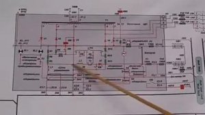 Схема электровоза 3ЭС5К зарядка Аккумулятора