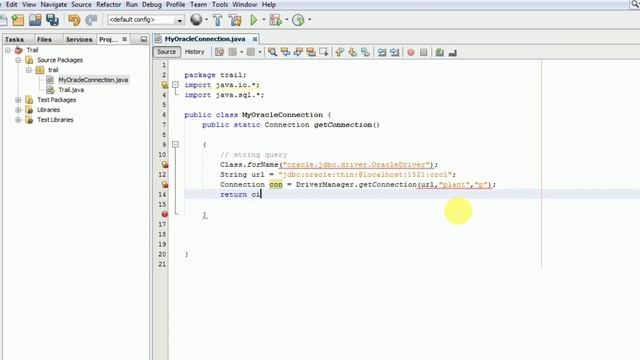 Database Connection in java смотреть онлайн