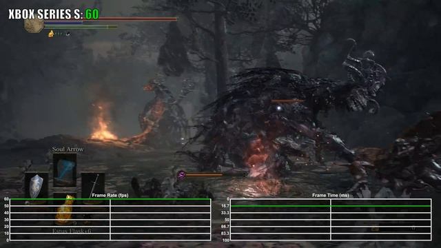 Dark Souls 3 Xbox Series S Frame Rate Test (FPS Boost | Backwards Compatibility) смотреть онлайн