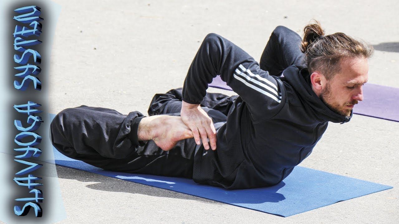 Бхекасана (поза лягушки) ⚡ Асаны йоги ⭐ SLAVYOGA смотреть онлайн