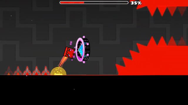 Прохождение Fire Temple. by Michigun | Geometry dash смотреть онлайн