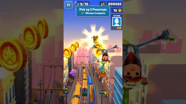 Subway surfers - Endless gameplay iOS android смотреть онлайн