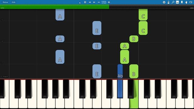 EASY piano tutorial "ORIENTAL DANCE" by Aram Katchaturian, with free sheet music смотреть онлайн