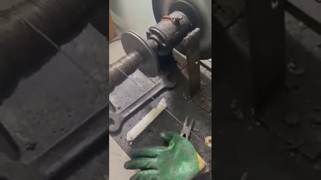 Волочение провода. Фильера. смотреть онлайн