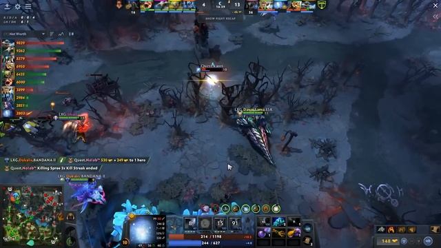 QUEST vs LUNA GALAXY - FINAL TI12 WEU FINAL - THE INTERNATIONAL 2023 DOTA 2 смотреть онлайн