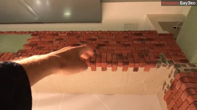 Отделка под старинный кирпич / Имитация состаренной кладки смотреть онлайн