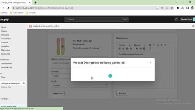 ChatGPT AI Description Writer | Shopify App смотреть онлайн