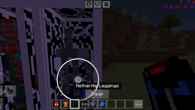 spiderman mod in Minecraft 😇🥰 смотреть онлайн