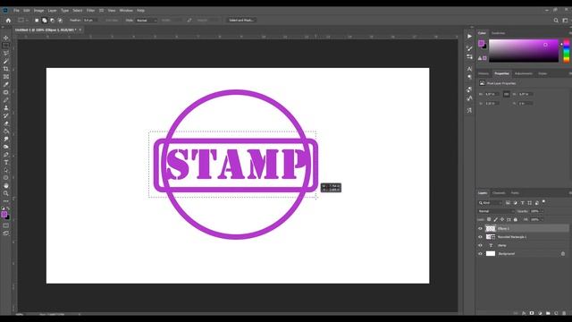 How To Make A Realistic Stamp In Photoshop?