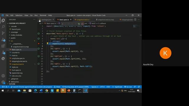 React vite testing 3 смотреть онлайн
