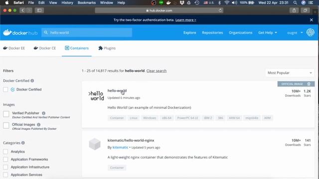 Docker turorial : How to run docker run command смотреть онлайн