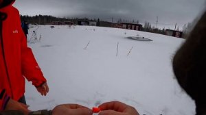 Ловля форели на платнике со льда. Сумасшедший клёв форели.