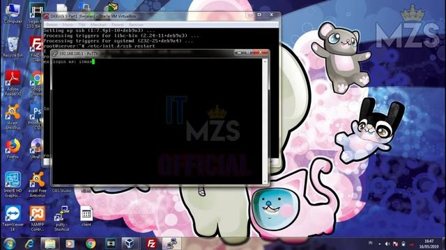 CARA INSTAL SSH PADA DEBIAN 9 смотреть онлайн